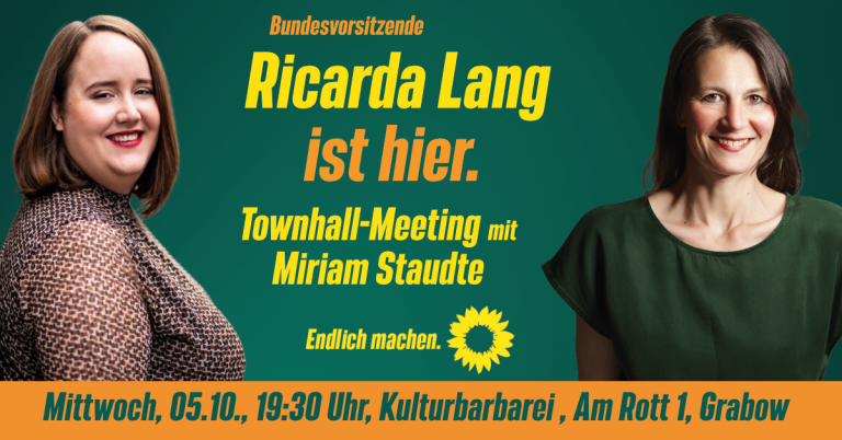 Bundesvorsitzende Ricarda Lang ist hier